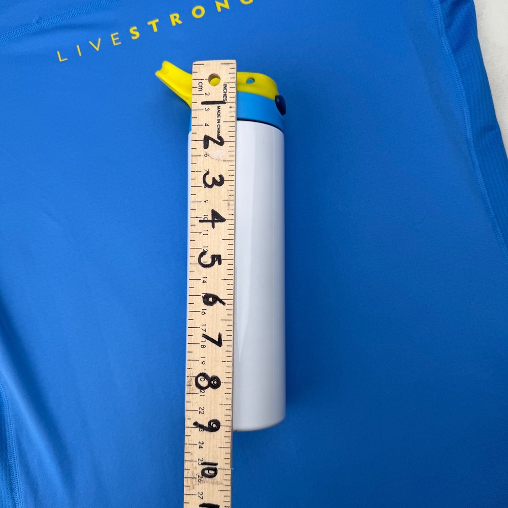 Nike Livestrong Dri-FIT Running Shirt Athletic Training Top Large + To Go Cup - Picture 6 of 14